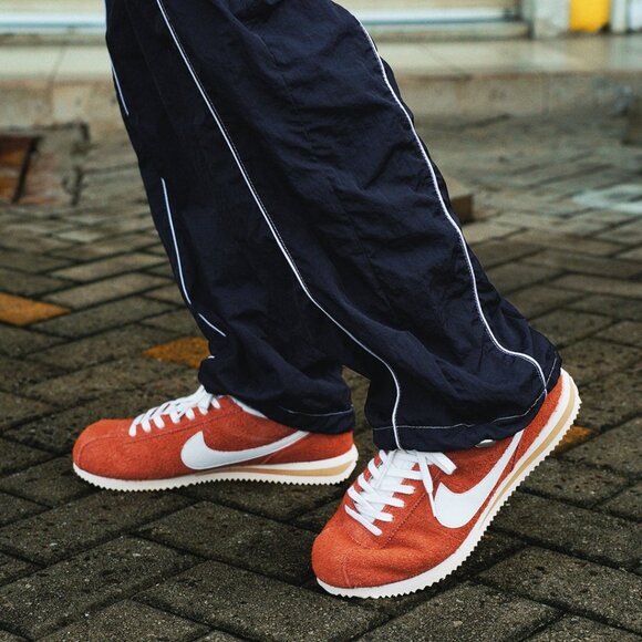 NWOT Nike Cortez Suede Sneakers in Orange and White (Never worn, brand new) - Picture 6 of 10